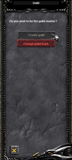 Выбираем 'Create guild' Guild
